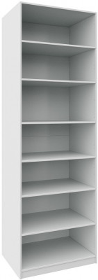 Гардеробная Квадро комплект (500) 3, Белый