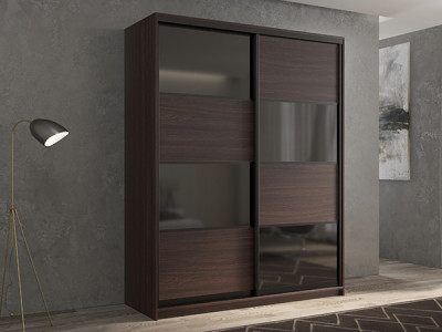 Шкаф-купе Кааппи 13 Венге 160х45х230 см