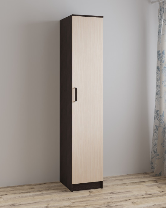 Пенал Лагуна 400 венге/дуб молочный