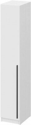 шкаф распашной Берген ШК-400 белое дерево/белое дерево
