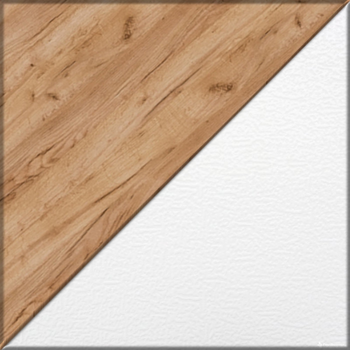 Лидер-8 Пенал МД 21Б + Тумба МД 3.15, цвет белый шагрень/крафт золото, ШхГхВ 80х37,5х190 см., универсальная сборка