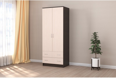 Кэт-7 Шкаф 2 створчатый (Венге / Белфорт)