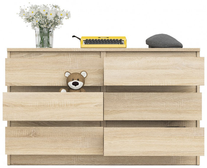 Мори Комод МК1200.6, дуб сонома