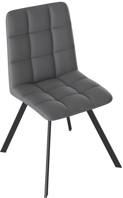 Бруно Стул (паук Т2) (Белый муар/Кожзам Бежевый)