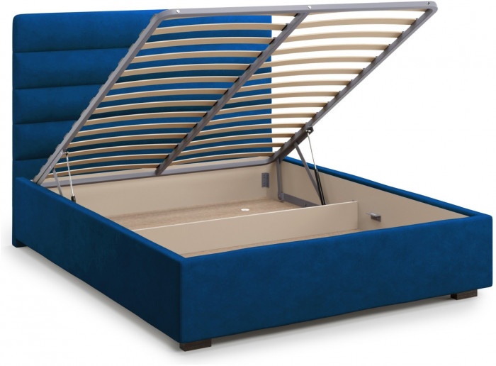Кровать Karezza 160 с подъемным механизмом, Velutto 26
