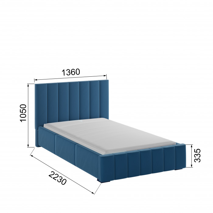 Нега Кровать интерьерная 120 атлантида, ПМ