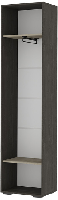 Эдинбург пенал железный камень/дуб крафт серый