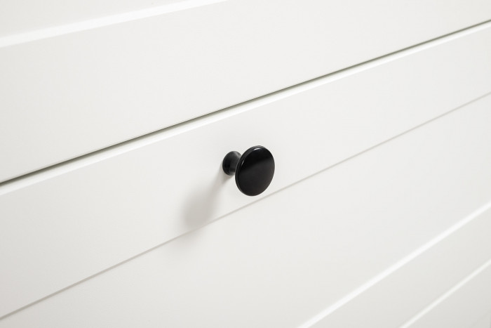 Остин 11.53 Кровать + ортопед + 13.336.02 Шкаф для одежды + 16.240 Комод, белый шагрень/дуб крафт золотой