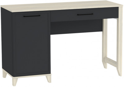 Стол туалетный Аурелио 43, Антрацит; Блеквуд Сатиновый