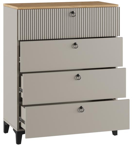 Спальня Ника. Комплект 1, Бежевый, Кашемир