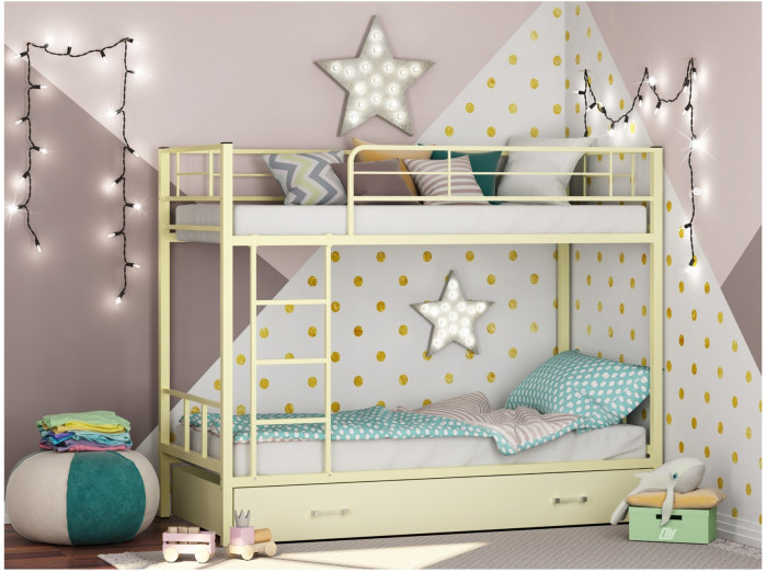 Двухъярусная кровать Севилья 2Я (Коричневый, Венге)