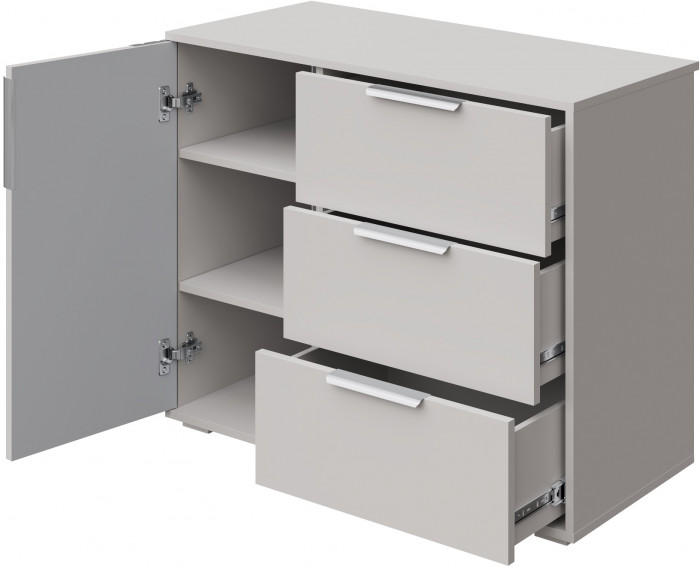 Модульная спальня "Каен" - Ледяное дерево/Артизан