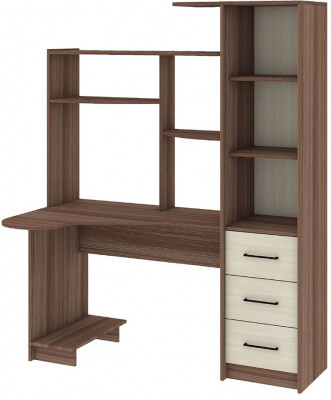 Интел-9 стол компьютерный Ясень Шимо темный / Светлый