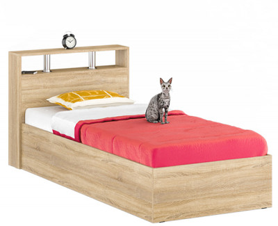 Камелия Кровать 0900, дуб сонома