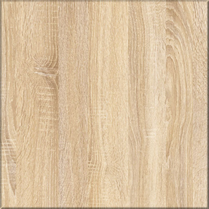 Прихожая П-6 Шкаф, цвет дуб сонома/фасады МДФ белое дерево фрезеровка ромб, ШхГхВ 60х50х210 см.