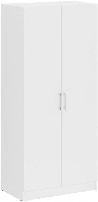 Спальня Стандарт 1-1400, цвет белый, ШхГхВ 143,5х203,5х70 + 135х52х200 см., сп.м. 1400х2000 мм., без матраса, основание есть