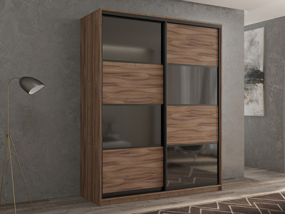 Шкаф-купе Кааппи 13 Орех Тьеполло 160х45х230 см