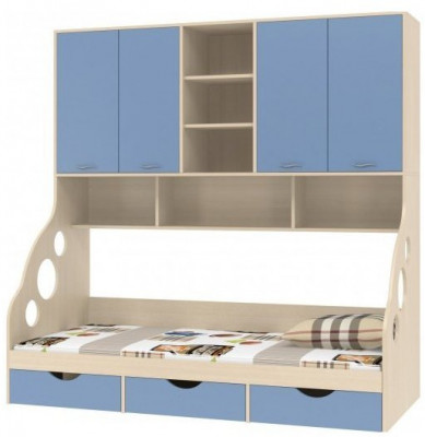 Дельта-21.11 Кровать с антресолью 90