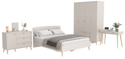 Афина Спальня 13-1600, кашемир серый