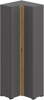Нао Шкаф угловой ШК-4043, Графит