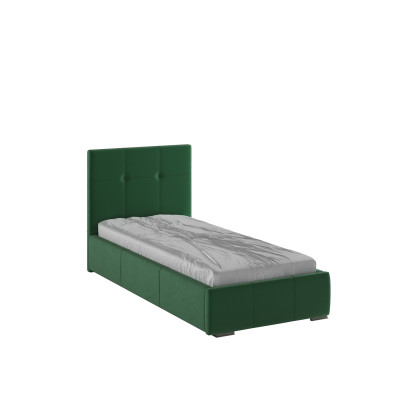 Рио Кровать интерьерная 900 изумруд квадрат, ПМ