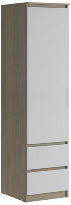 Челси Пенал (Белый глянец, Дуб Сонома)