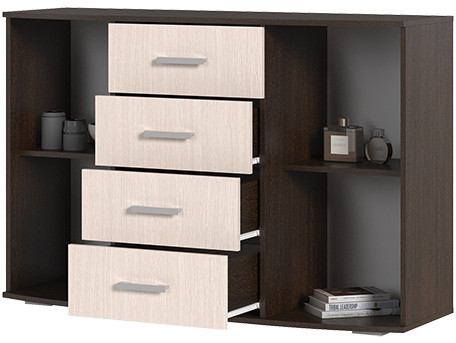 Комод К-7 венге/дуб белфорд