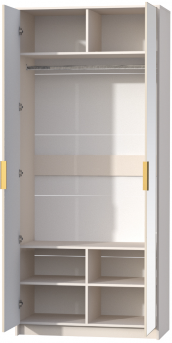 Модульная спальня Кэт-3, набор 3, Кашемир/Тирамису матовый