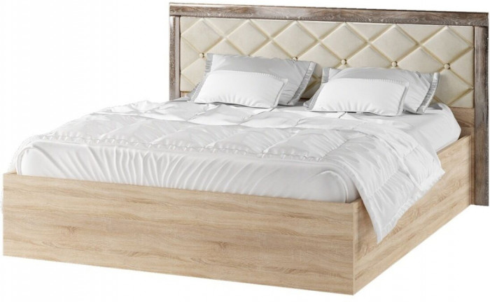 Мадлен Кровать 140+ортопед, сонома/дуб шале мореный
