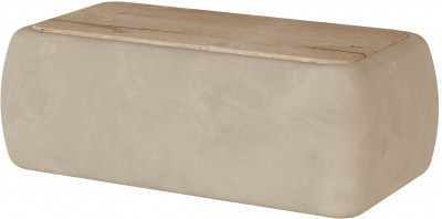 Стол журнальный Дизи бежевый/мдф дуб канадский