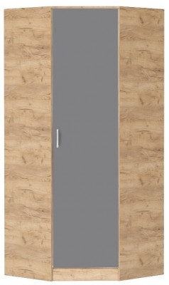 Кэт-7 Шкаф угловой (Крафт золотой / Графит)