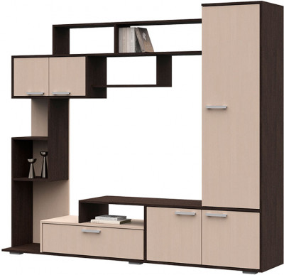 Гостиная Капри ЛДСП венге/дуб белфорт