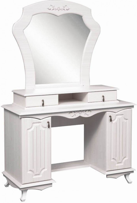 Стол туалетный 06.33 Кантри патина вудлайн кремовый/сандал белый