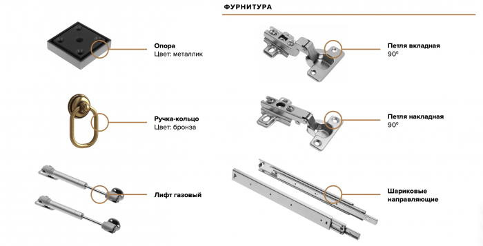 Престиж-1 Полка графит/графит структурный