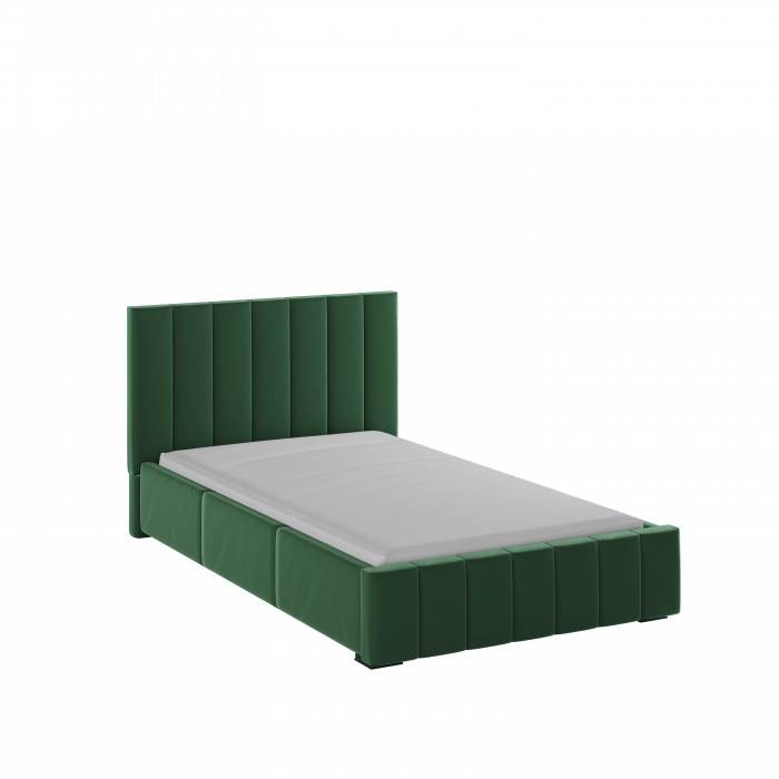 Нега Кровать интерьерная 120 изумруд, ортопед