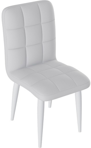 Франк ДП 2-17 Стул (конус) (Черный матовый/Микровелюр Бежевый)