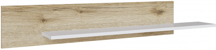 Плейона Полка навесная делано/белый