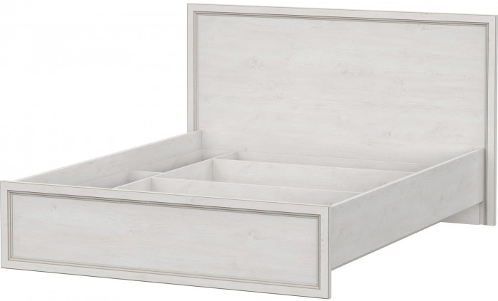 Модульная система "Александрия" КР-102 Кровать 1,6 м Серия 3 Сосна Санторини светлый