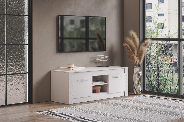 Тумба для ТВ "Монако" ТБ-27 кашемир/MF03