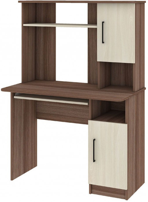 Интел-15 стол компьютерный Ясень Шимо темный / Светлый