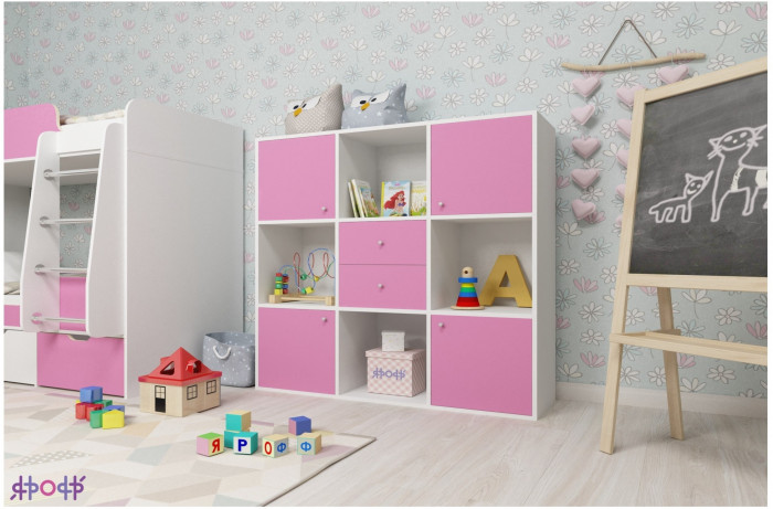 Стеллаж Джери (Венге/Дуб молочный)