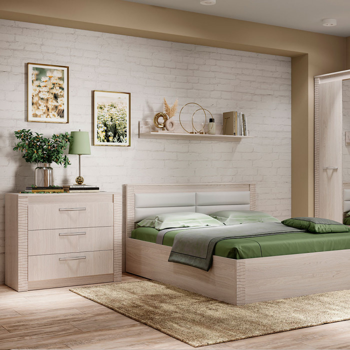 "Монако" КМ-15 ясень белый/F12