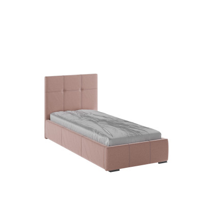 Рио Кровать интерьерная 900 пыльная роза квадрат, ПМ