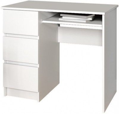 МС Мори Стол МС-6 левый, МП/3 Белый