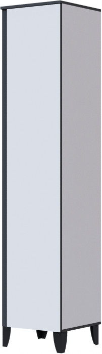 Модульная Гостиная Амара, композиция 1, Белый/Графит серый