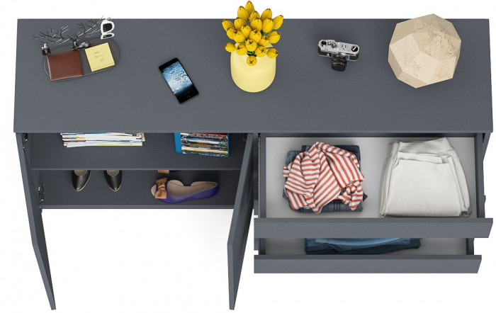 Мори Комод МК1600.1, графит