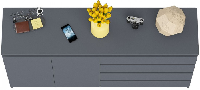 Мори Комод МК1600.1, графит