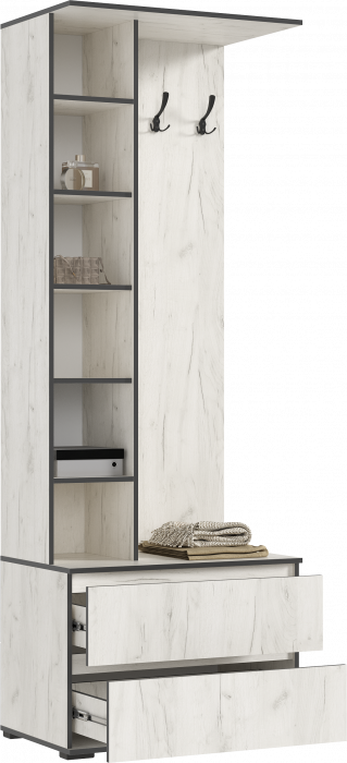 Прихожая Норд (Дуб крафт Белый )