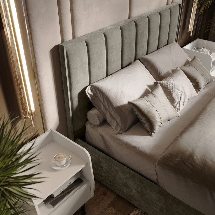 Кровать с подъемным механизмом Мирабель КР-16 (1,6м), Муссон