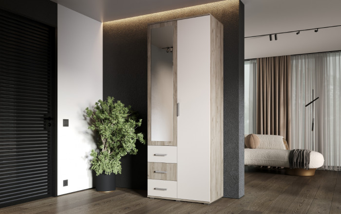 Модульная гостиная Белла, набор 2, Крафт серый/Кашемир